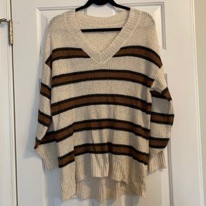 Small American Eagle Striped Sweater
